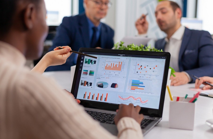 A training course in London